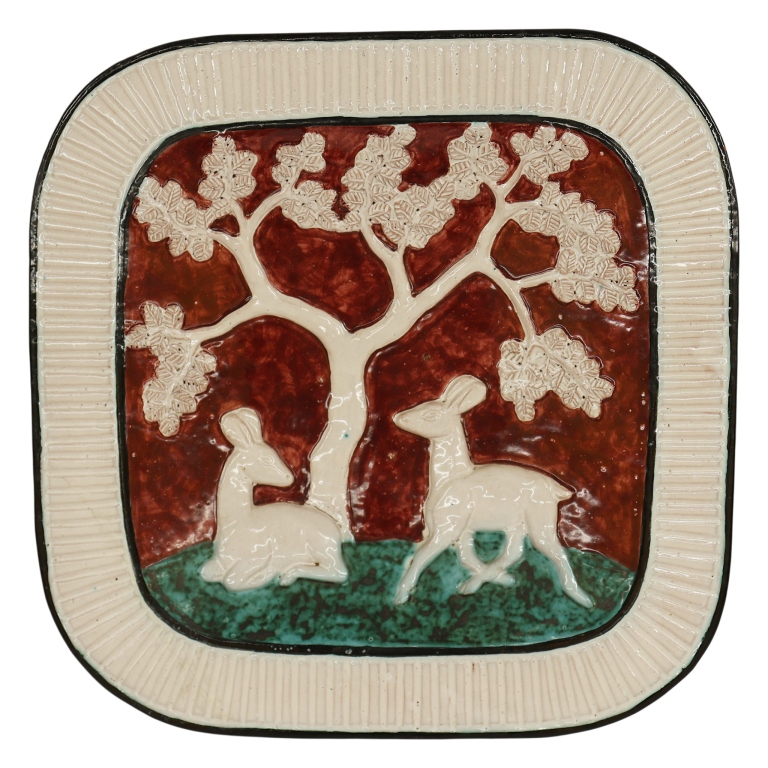 Norwegian Erik Ploen MCM Ceramic Plaque