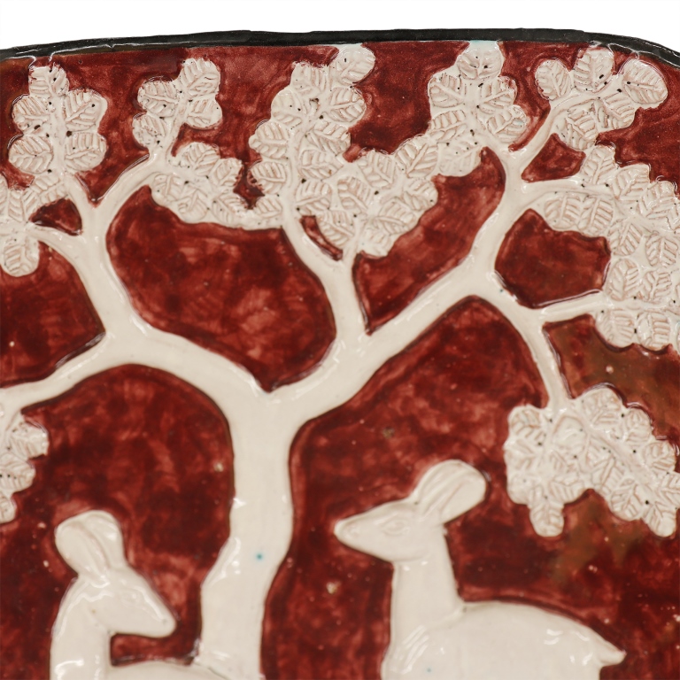 Norwegian Erik Ploen MCM Ceramic Plaque