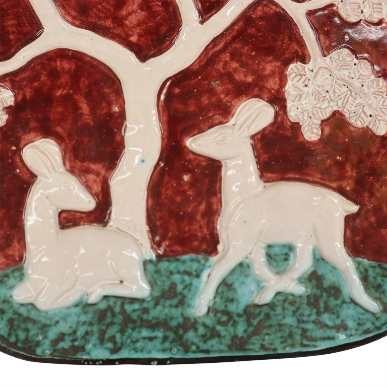 Norwegian Erik Ploen MCM Ceramic Plaque