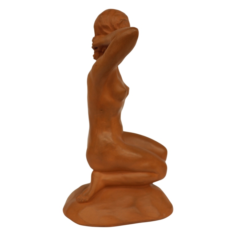 Keramik Female Nude Terracotta Sculpture