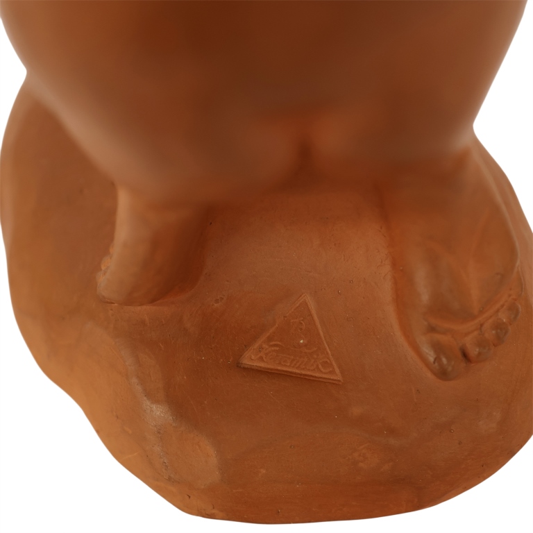 Keramik Female Nude Terracotta Sculpture