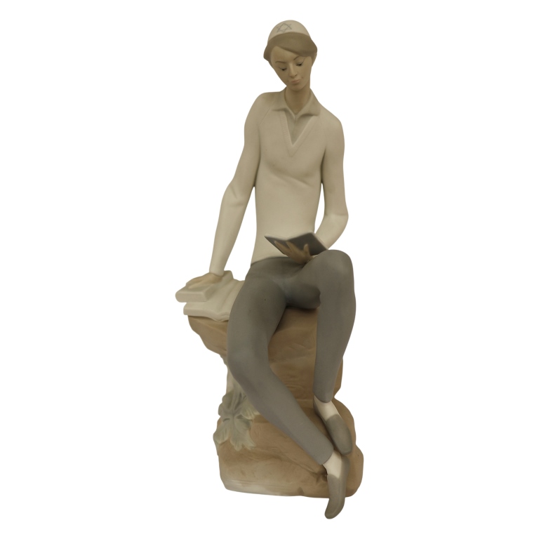 Lladro "Hebrew Student" Porcelain Figurine
