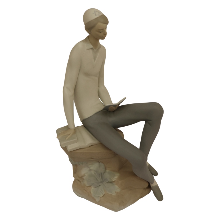 Lladro "Hebrew Student" Porcelain Figurine