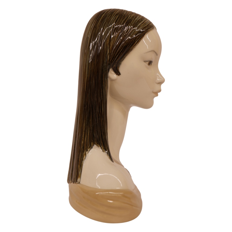 Lladro Porcelain "Maja Head" Bust Figurine