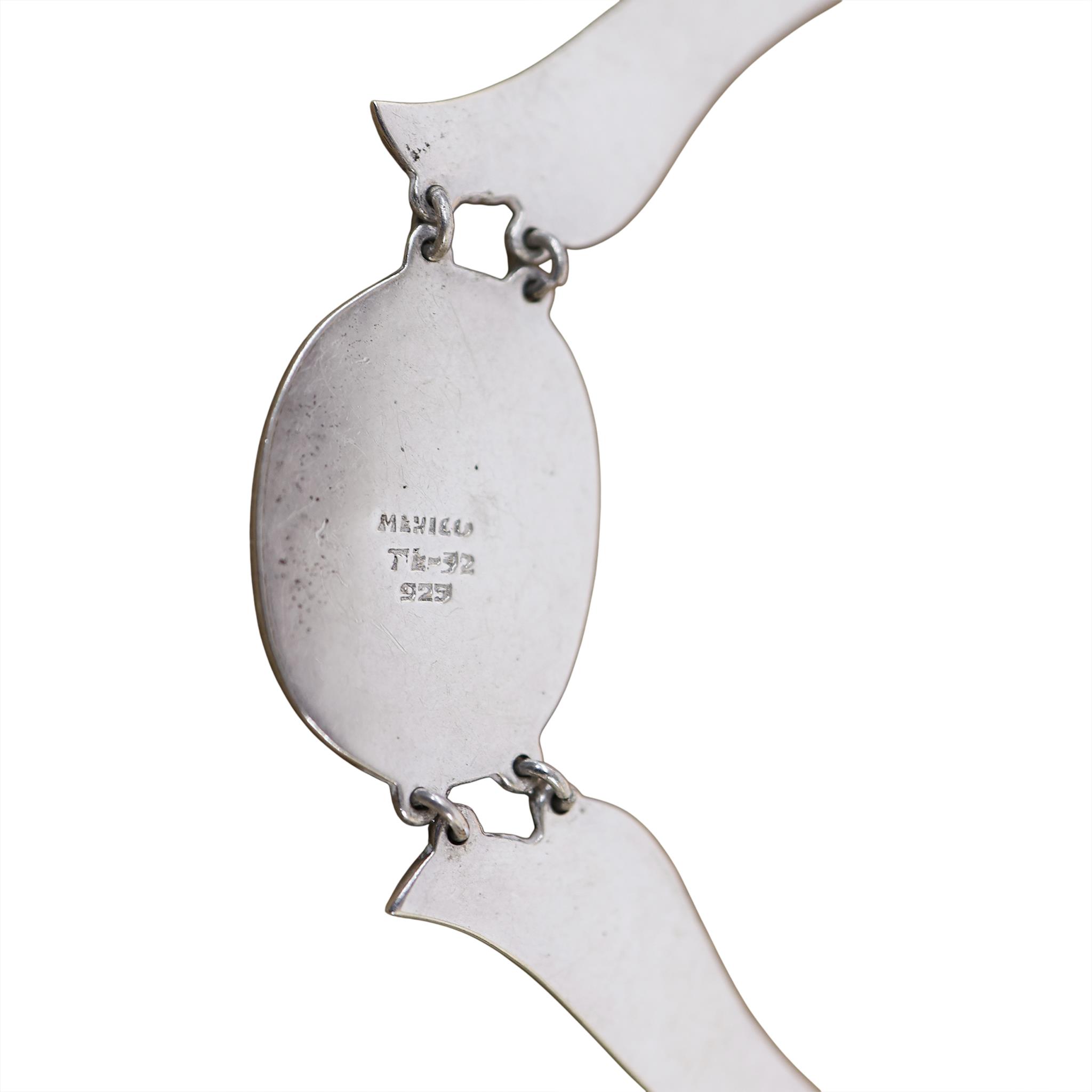 Jeronimo Fuentes Sterling Abalone Enamel Choker