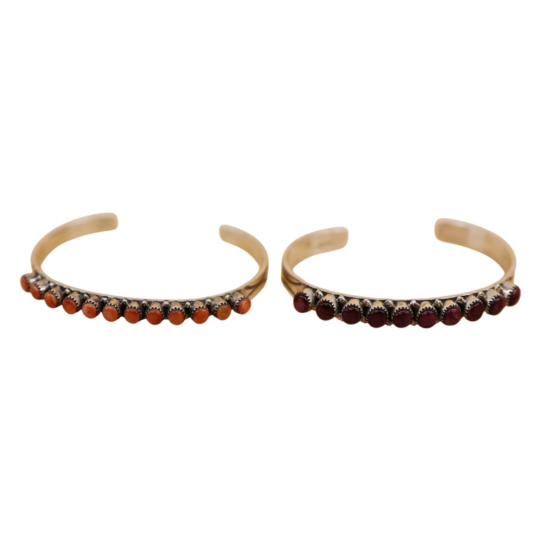 P.D. Coonsis Zuni Stacking Sterling Cuff Bracelets