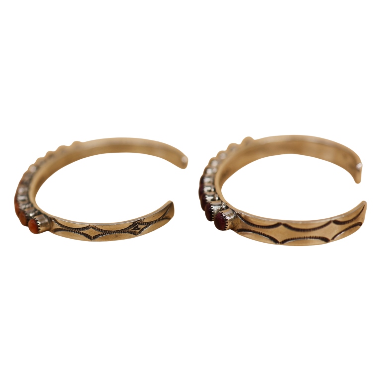 P.D. Coonsis Zuni Stacking Sterling Cuff Bracelets