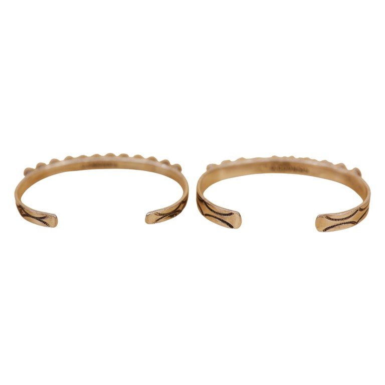P.D. Coonsis Zuni Stacking Sterling Cuff Bracelets