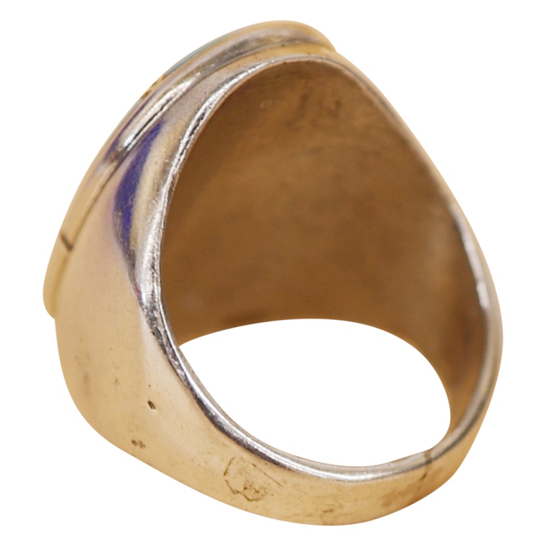 Emma Lincoln Bonney Sterling Turquoise Inlay Ring
