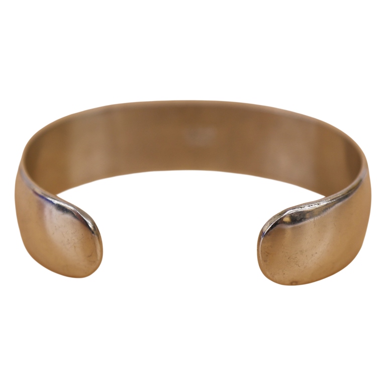 Veronica Benally Sterling Spiny Oyster Opal Cuff