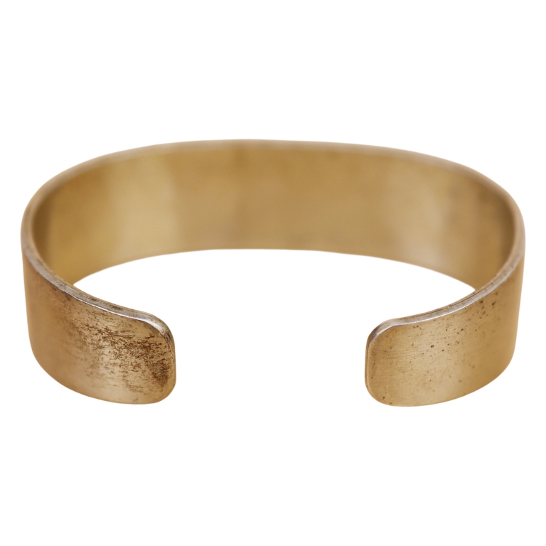 Vern Mansfield Hopi Sterling Kokopelli Cuff