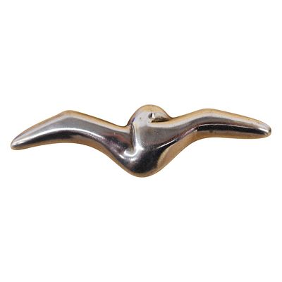 Sterling Abstract Figural Bird Brooch Mexico TF-43. Item/Description: Signed, Modernist Taxco 