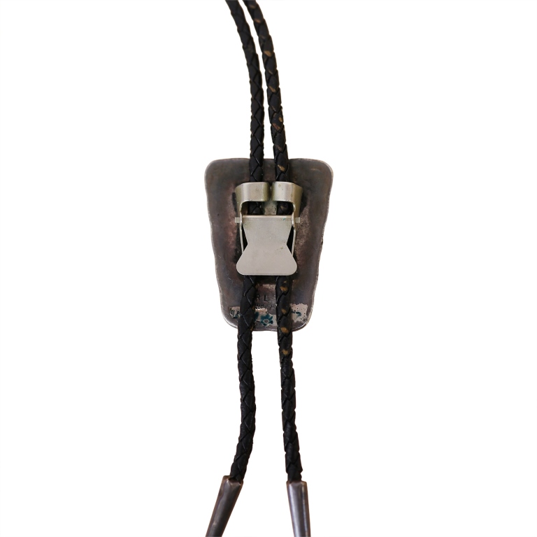 Rob Livingston Navajo Sterling Bolo Tie