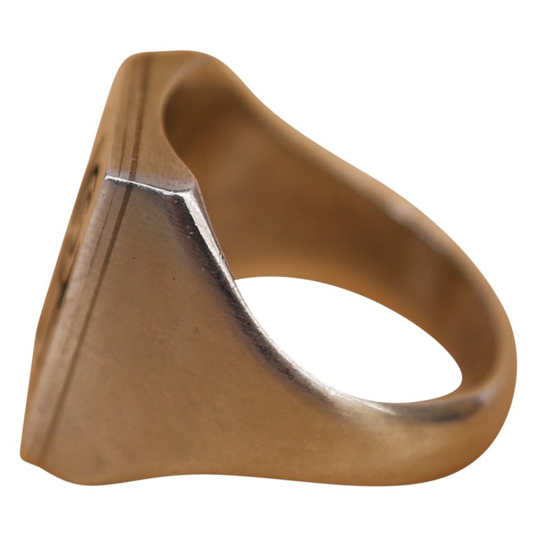 Alvin Taylor Sterling Hopi Palolokong Ring 13 1/4