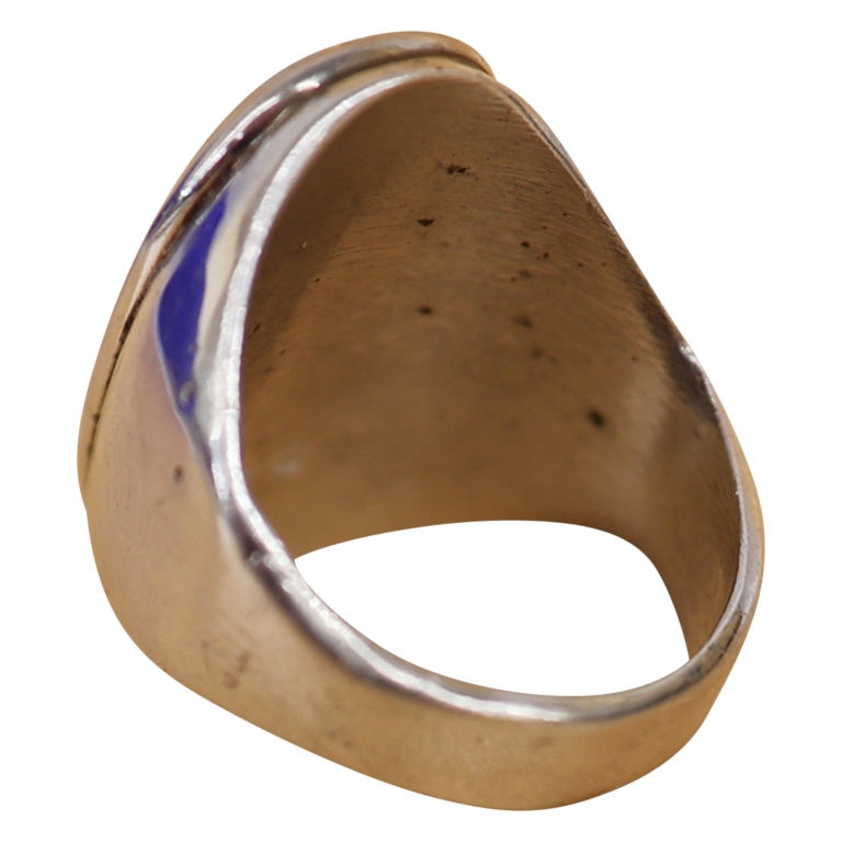 Navajo Emma Lincoln Bonney Sterling Turquoise Ring