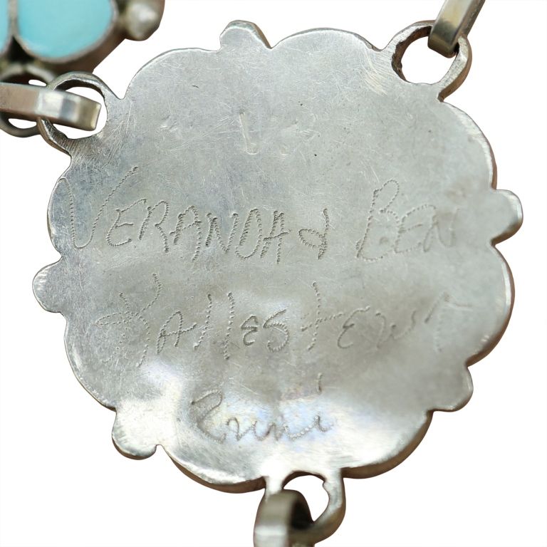 Veranda & Ben Kallestewa Sterling Turquoise Set