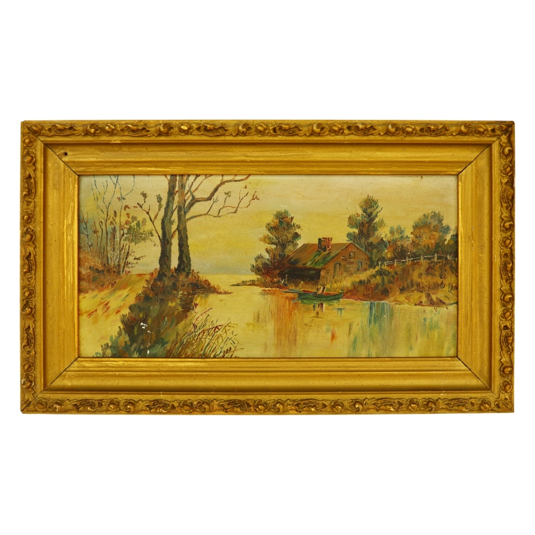 19th C Hudson River School Landscape Pair
