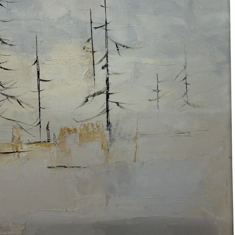Lewis Croft - Abstract Winter Landscape