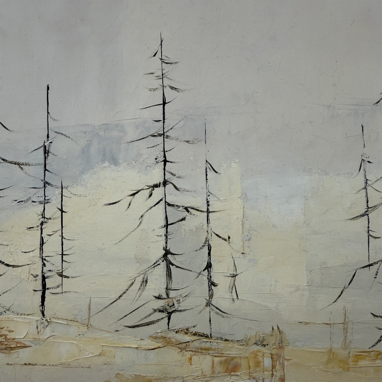 Lewis Croft - Abstract Winter Landscape