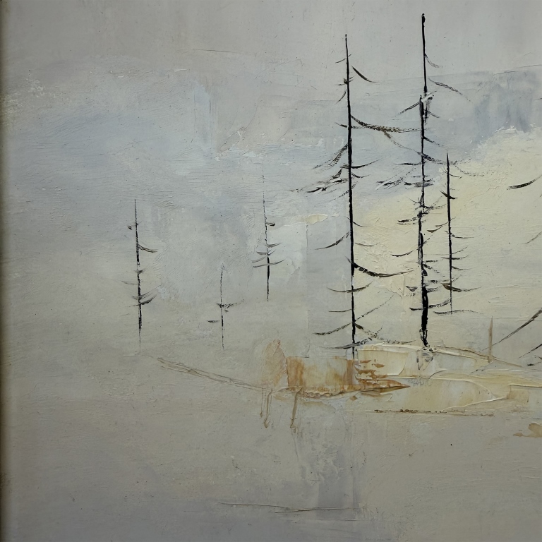 Lewis Croft - Abstract Winter Landscape