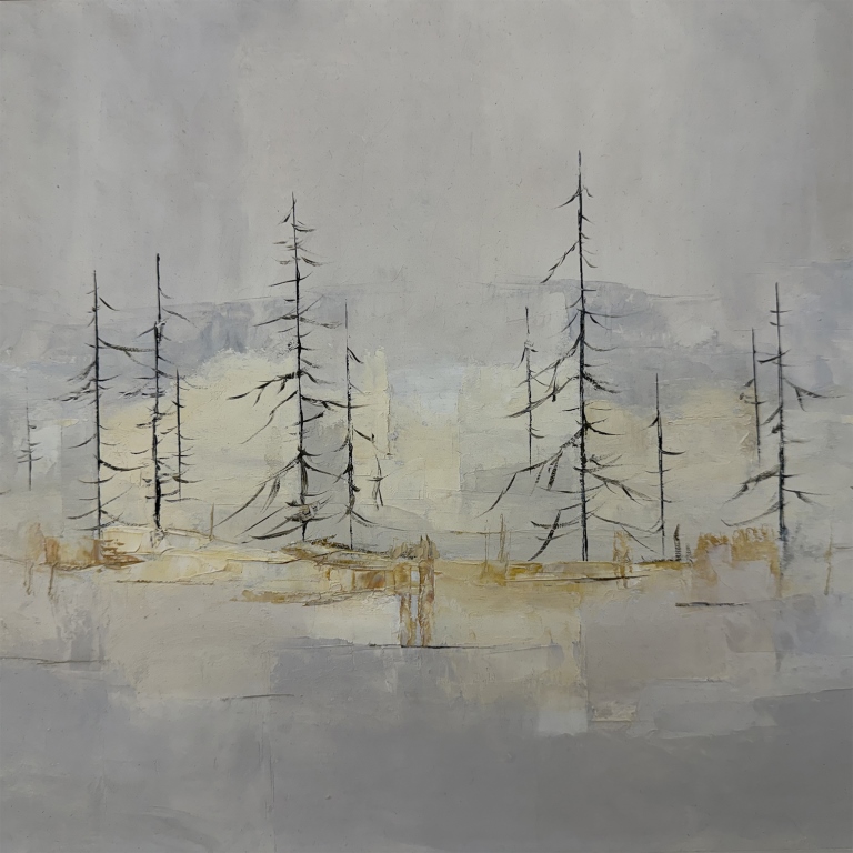Lewis Croft - Abstract Winter Landscape