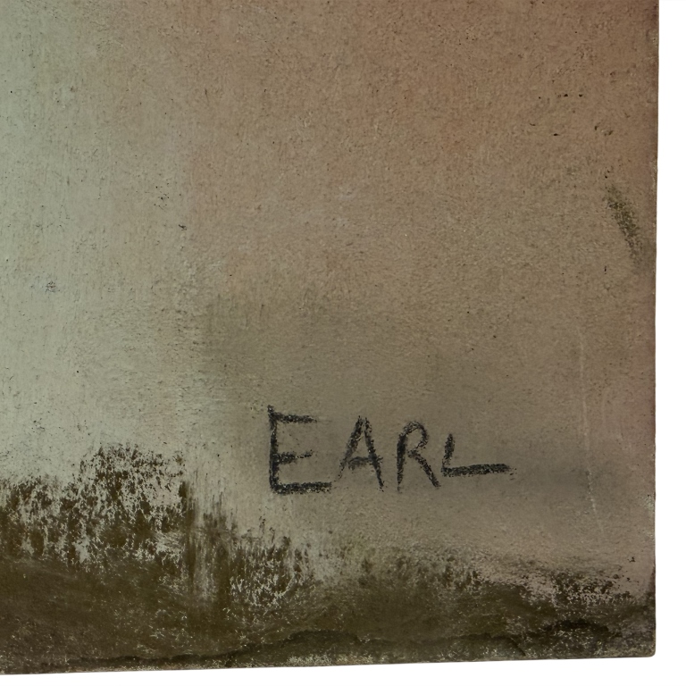 Earl - Pastel Lakeside Landscape