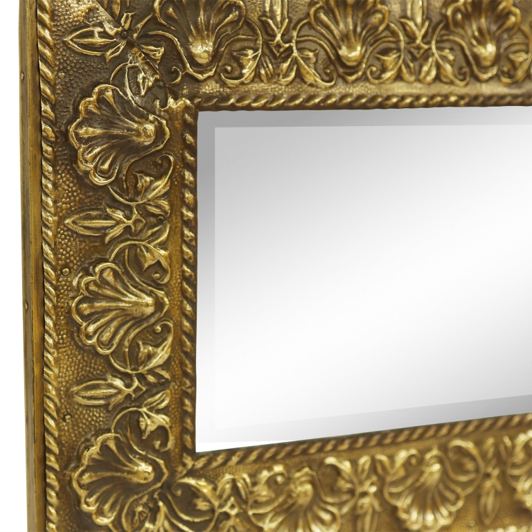 Neoclassical Repousse Wall Mirror