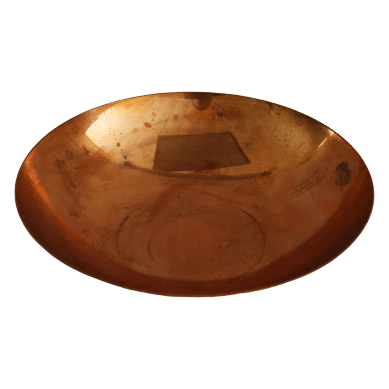 Art Deco Chase Copper Bakelite Serving Bowl