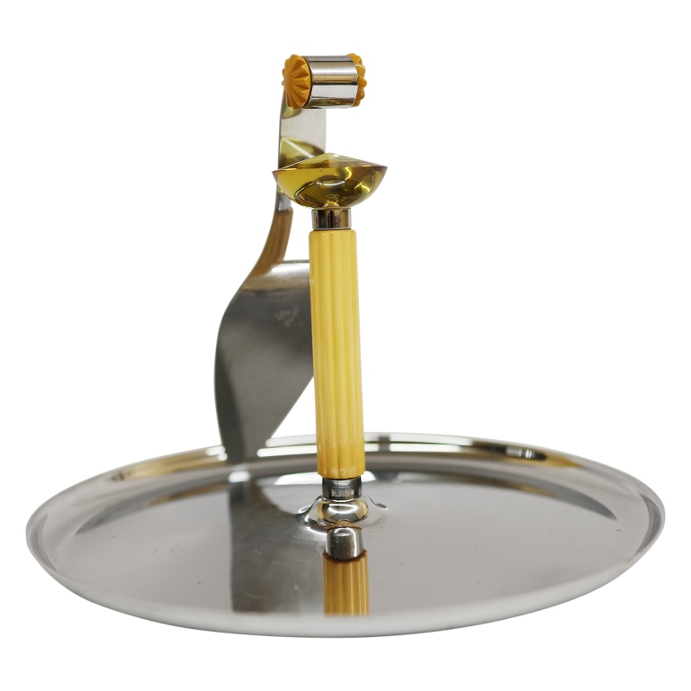 Chase Chrome & Bakelite Caddy Stand & Pie Server