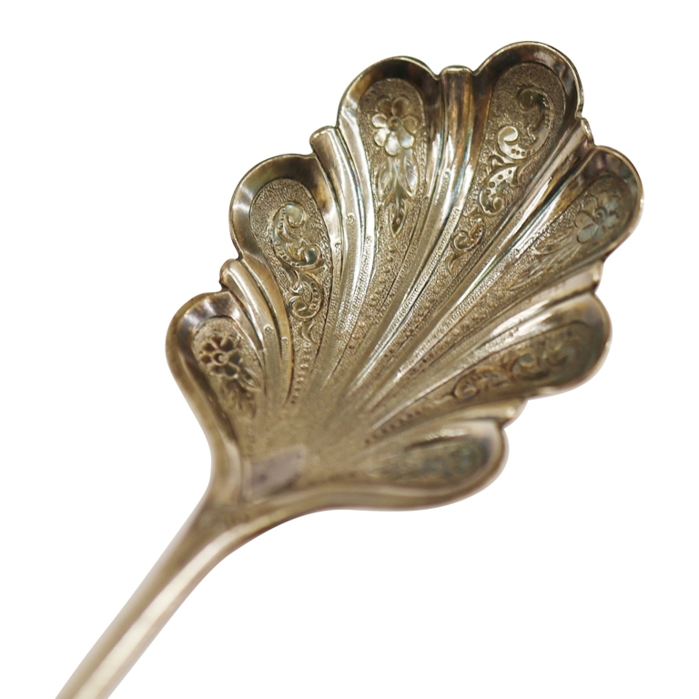 Victorian Silver-Plated Flatware Serving Set