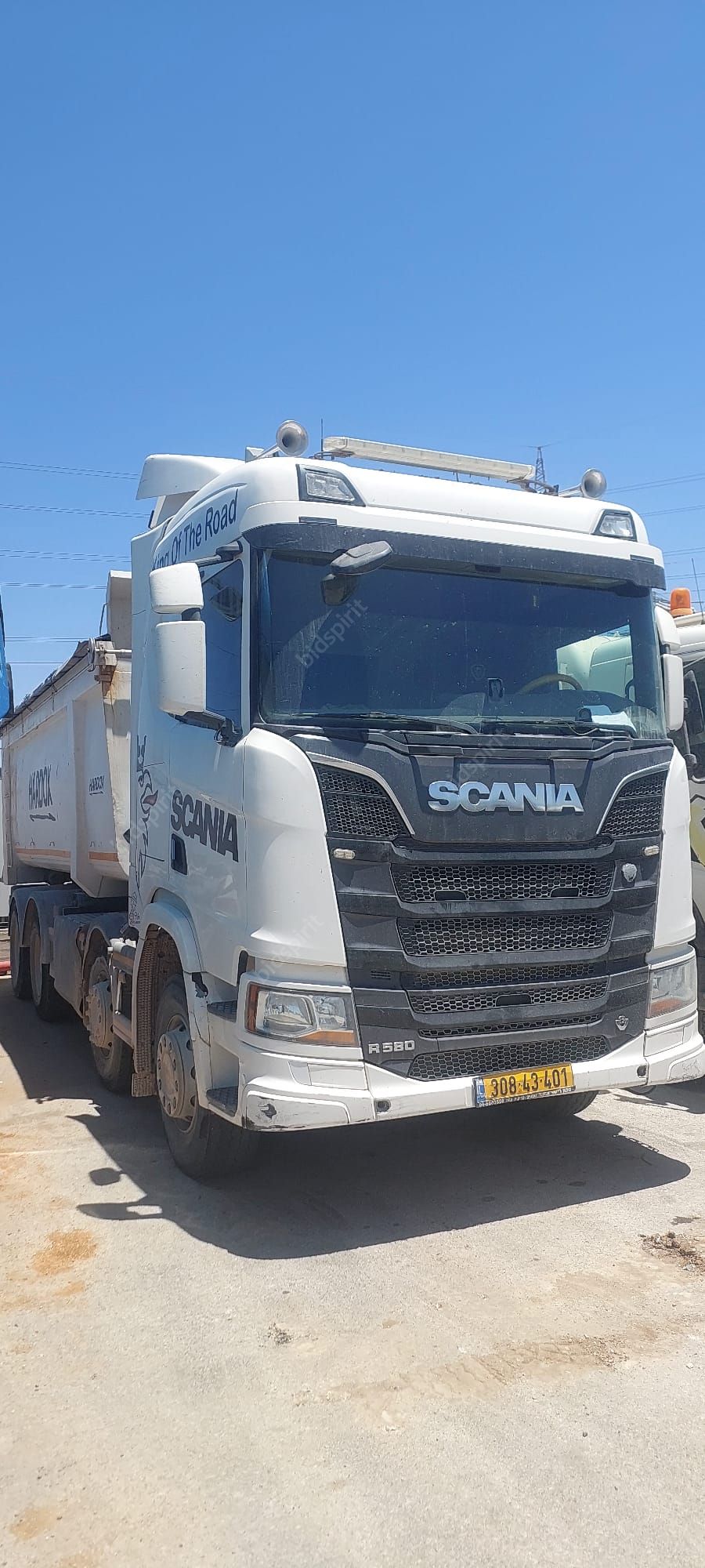 סקניה הולנד R580B8X4HZ מודל 2019. 368,527 ק"מ, יד שנייה
צבע: לבן, מנוע: דיזל, כוח סוס: 450 