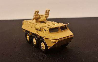 דגם אספנות רכב קרבי משוריין VAB 6X6 תוצרת חברת Solido France צרפת. דגם אספנות רכב קרבי משוריין 