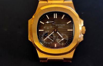 Patek Philippe Geneve שעון יד פטק פיליפ (רפליקה) איכותי מאוד, מנגנון אוטומטי במצב עבודה תקין. N 