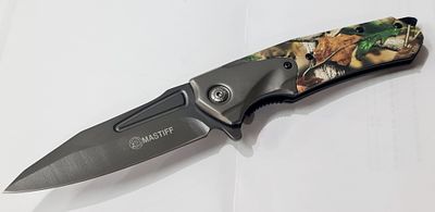 Mastiff Spring Assist סכין כיס הישרדות מקצועית מתקפלת טקטית ואיכותית, עשויה פלדה. Mastiff 