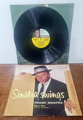תקליט Frank Sinatra - Sinatra Swings . תקליט Frank Sinatra - Sinatra Swings 
מצב כללי שמור 