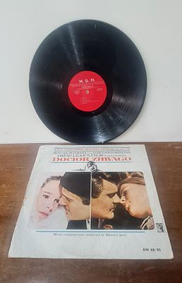 תקליט דוקטור ז'יוואגו Doctor Zhivago, פסקול מקורי מהסרט האייקוני. תקליט דוקטור ז'יוואגו Doctor 