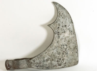 Rare 15th Century German Executioner's Ax. 29 x 19 cm, in steel. Provenance: property of an 