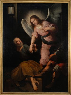 The Liberation of San Pedro - Francisco Meneses Osorio (Seville, c. 1640 – ibid., January 1721).