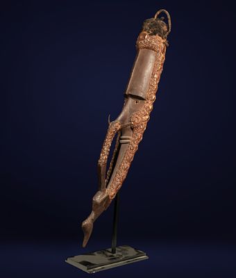 Rare Mei Mask Oceania Papua New Guinea in wood - Tribal Art - Early 20th century. Dimensions: 70 