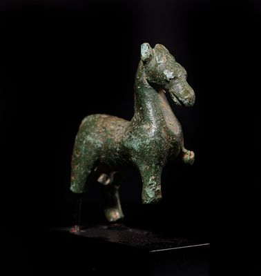Greek bronze horse from the 3rd century BC - Greek, Hellenistic art, 3rd-2nd century BC. This 