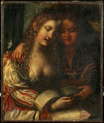 Style of GIAMPERTINO (1480/1485-1553) - Italian School of the 16th Century. Dimensions without 