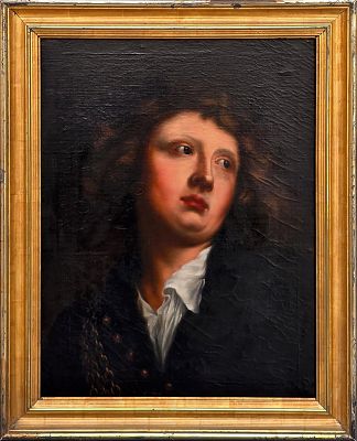 English School, Self-portrait by Van Dyck, after, 18th-19th centuries. Oil on canvas: 61 x 49 cm