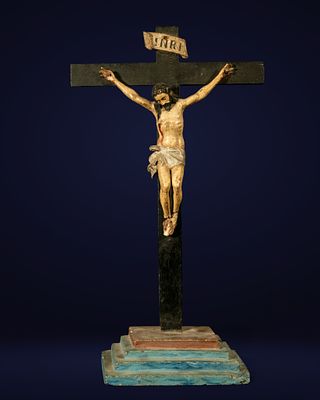 COLONIAL CROSS OF THE PHILIPPINES 18TH-19TH CENTURY. 53 CM