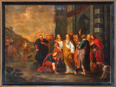 Style/Circle of RUBENS, Paul, Flemish school of the 17th century. Measurements: 108cm x 79cm; 