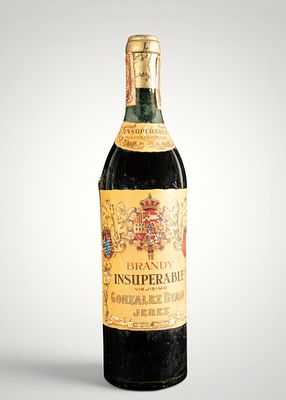 Unbeatable Aged Brandy Jerez. Sealed, good condition