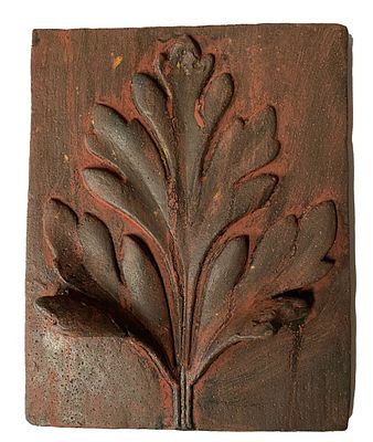 Antigua escayola prototipo de Averly, motivos vegetales. 30x20
. Antigua escayola prototipo de 