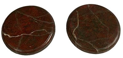 Antiguas peanas, m&eacute;nsulas, pedestals, repisas, columnas de madera para imagen, talla. 14x12,5x2 