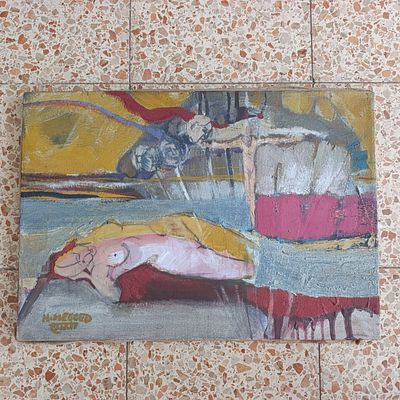 2 ציורים יפים - אמנים לא מזוהים ישנה חתימה באחת העבודות