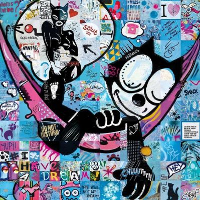 Ary Kp - I have a dream ! Gicl&eacute;e originale sur papier couch&eacute; mat moderne 200 g Sign&eacute;e et 