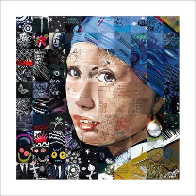 Ary Kp - La Perl&eacute;e Affiche originale sur papier couch&eacute; mat moderne 200 g S&eacute;rie limit&eacute;e &agrave; 50 